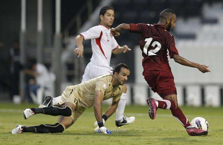 من لقاء وددي جمع الأردن وقطر عام "2012"