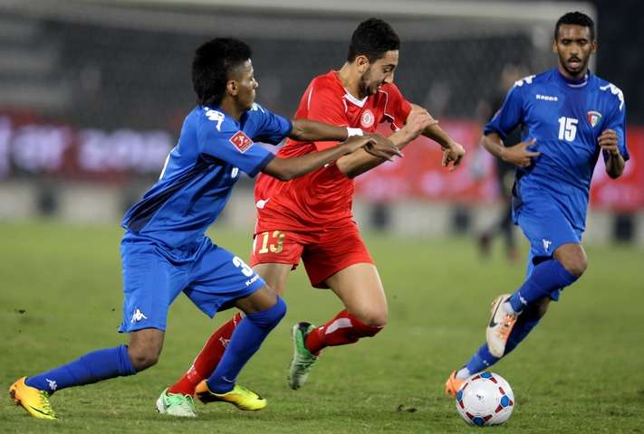 من لقاء الكويت ولبنان في الدور الأول