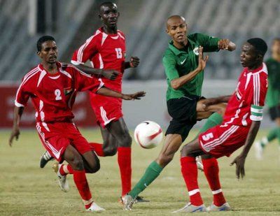 احمد سعد صاحب الهدف الثانى فى أحد المحاولات 