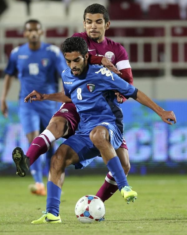 من لقاء " قطر x الكويت  " في غرب اسيا