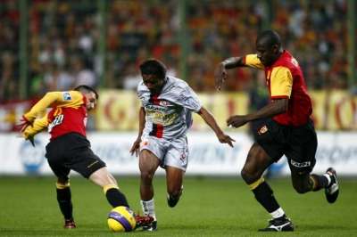 الإيفواري باكاري كوني في لقاء سابق لفريقه نيس