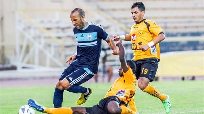 لقطة أرشيفية لقائد فريق اليرموك أحمد هاني