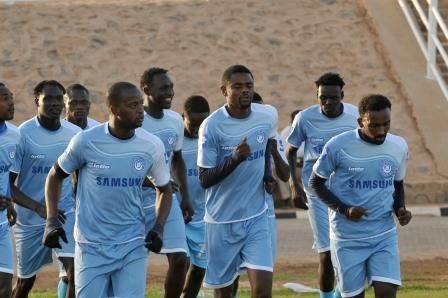 جانب من تدريبات الهلال 