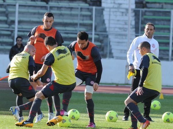 من تدريبات منتخب تونس ( أرشيفية)