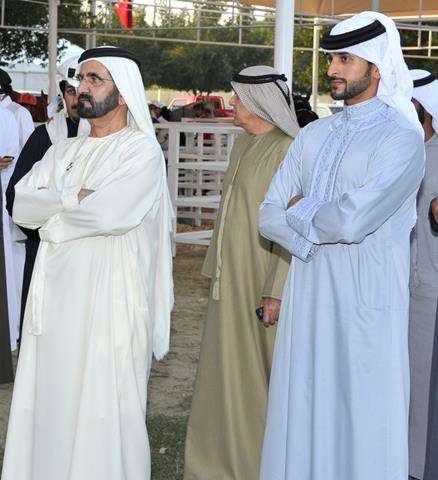 محمد بن راشد وناصر بن حمد يتابعان التحضيرات