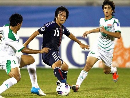 شينيا ياجيما ضد العراق قبل عامين 