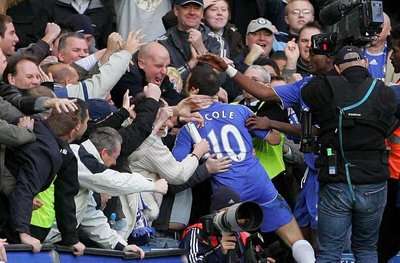 فرحة جو كول بهدف الفوز في الدقائق الاخيرة