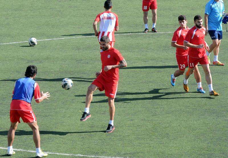 من تدريب منتخب لبنان اليوم