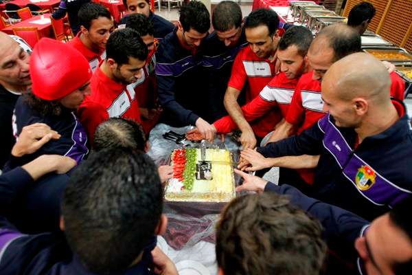 من احتفال البعثة