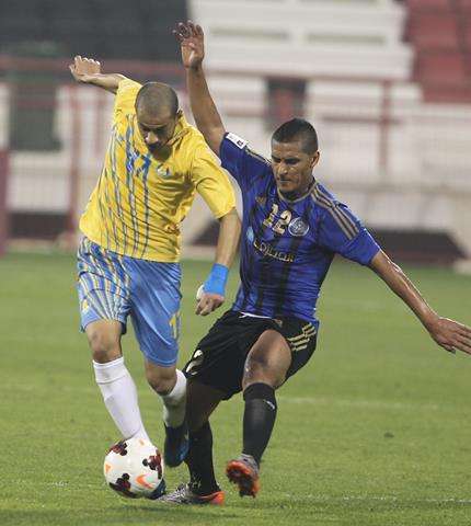 من مباراة اليوم