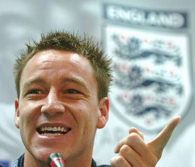 جون تيري قائد المنتخب الانجليزي 