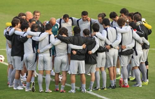 صورة أرشيفية لتجمع منتخب إيران