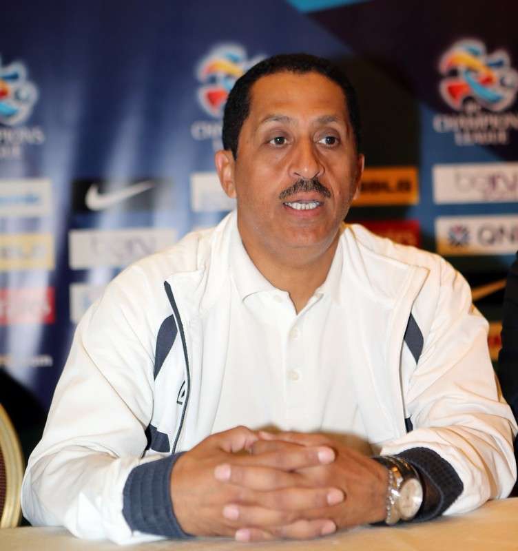 كميخ  خلال حديثه في المؤتمر الصحفي 