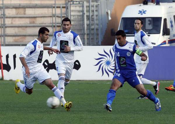 من لقاء سابق بين الرمثا وذات راس