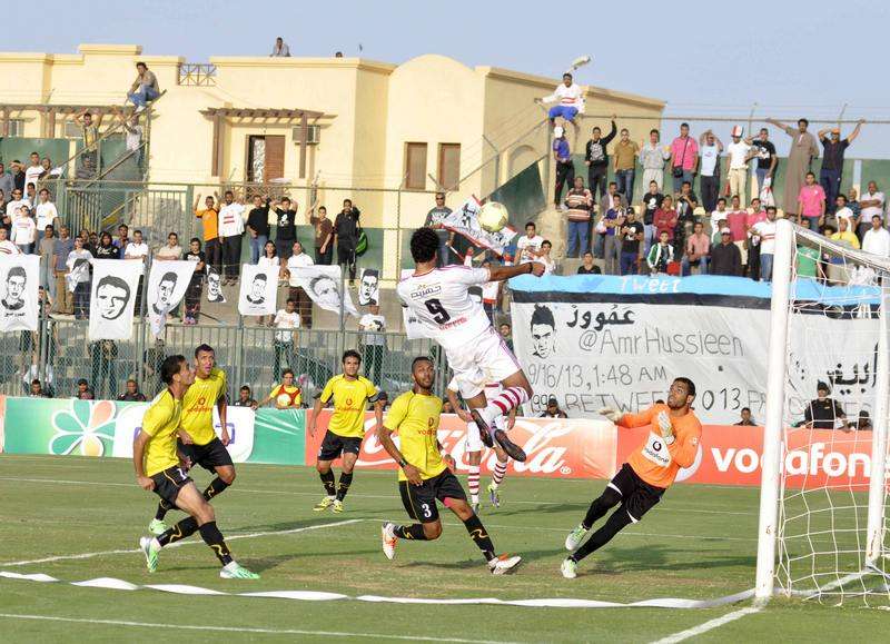 لقاء سابق بين الزمالك ووداي دجلة 