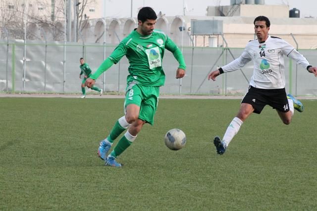 جانب من المباراة