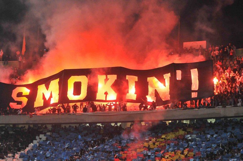 جماهير الزمالك أثناء لقاء بطل النيجر