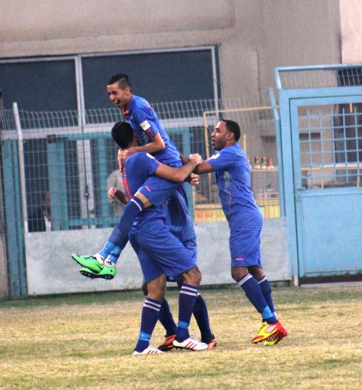 فرحة بلاطة بالهدف