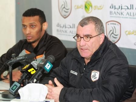 السويح بتحدث في المؤتمر الصحفي