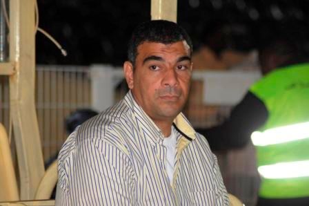 حمزة الجمل في أول ظهور له مع فريق  الخرطوم خلال مباراة هلال كادقلي