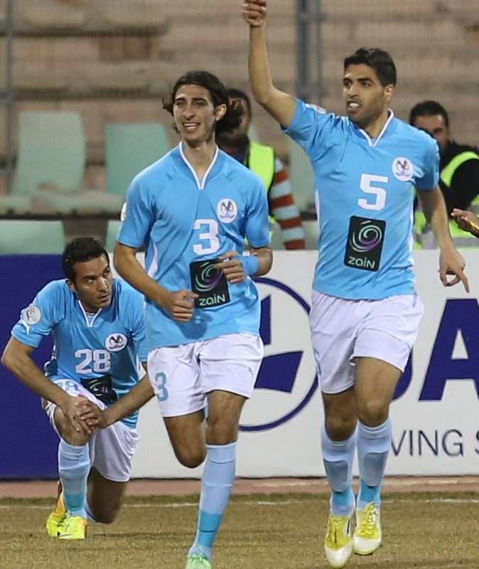 ابراهيم الزواهرة  "يمين" يغيب أمام شباب الأردن