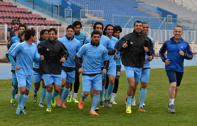 تدريبات اليوم للمنتخب العراقي في ملعب الشعب ببغداد