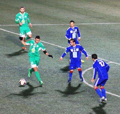 من مباراة اليوم