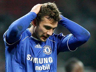 حسرة المهاجم الاوكراني أندريه شيفشينكو