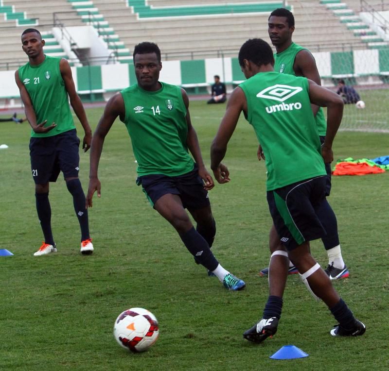 تدريب الأهلي استعدادا للتعاون