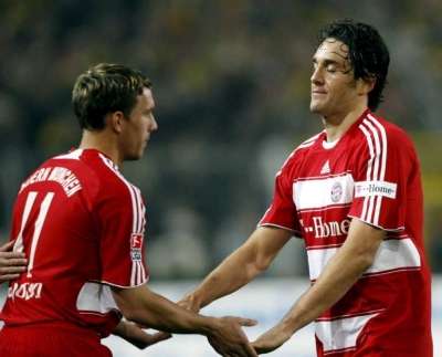 المهاجم الالماني الدولي لوكاس بودولسكي 