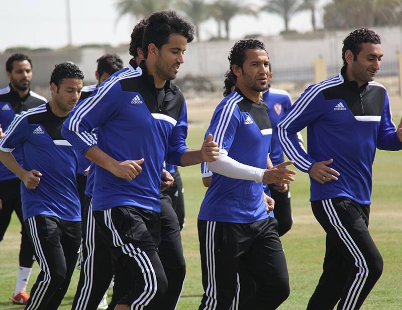 من تدريبات الزمالك اليوم