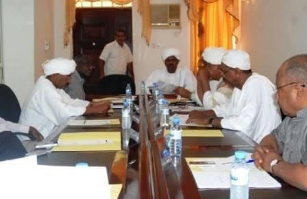 جانب من اجتماع مجلس المريخ اليوم