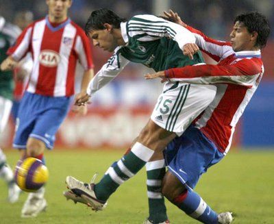 من لقاء اتلتيكو مدريد وباناثينايكوس 