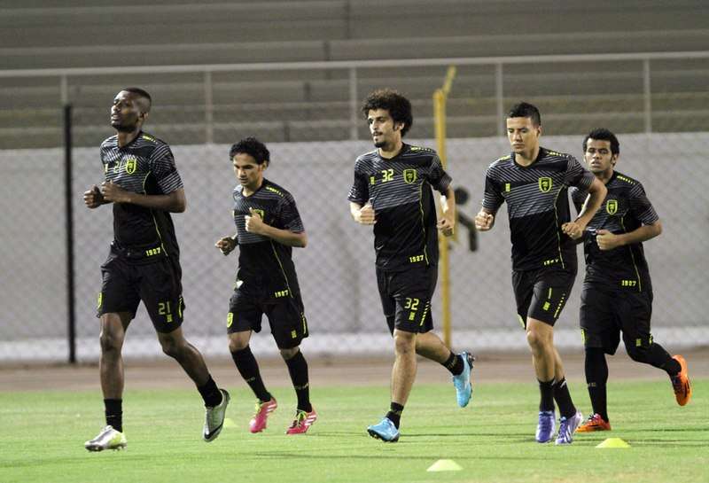 جانب بدني من تدريب الاتحاد مساء اليوم