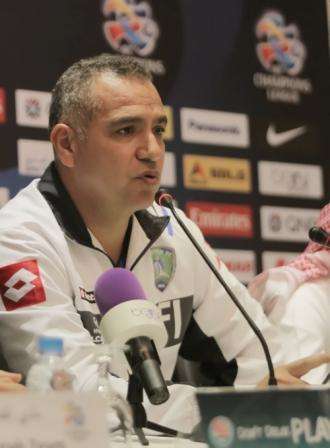 الجبال  مدرب الفتح يتحدث في المؤتمر الصحفي