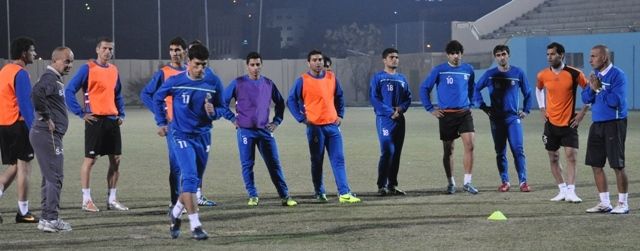 أخر وحدة تدريبية لاربيل في عمان