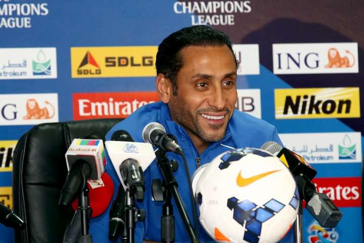 سامي الجابر في المؤتمر الصحفي