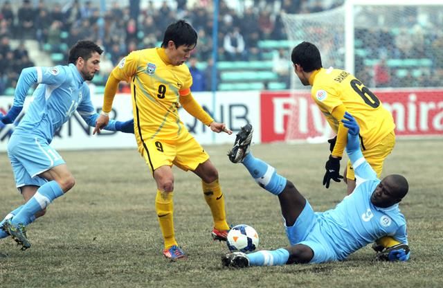 جانب من المباراة 