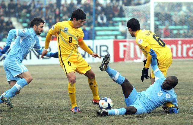 جانب من المباراة 