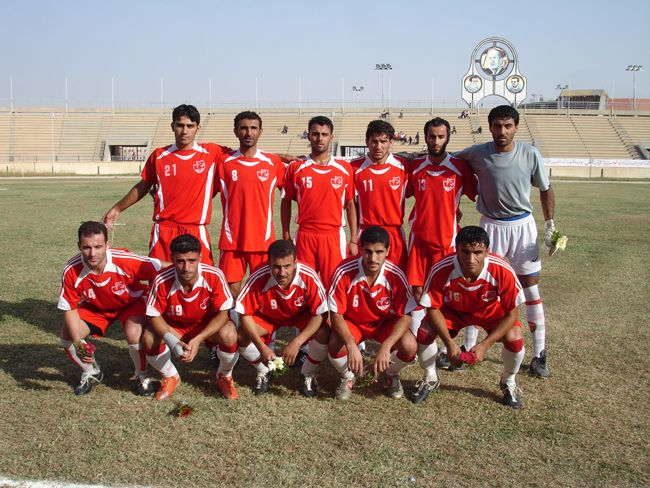 لاعبي نادي الجزيرة الحسكاوي