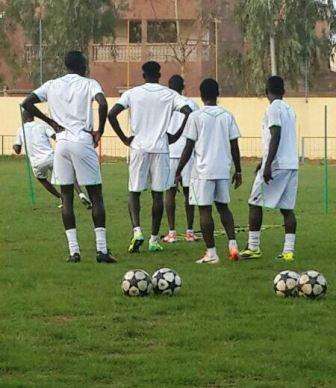 جانب من تدريبات الهلال بباماكو 