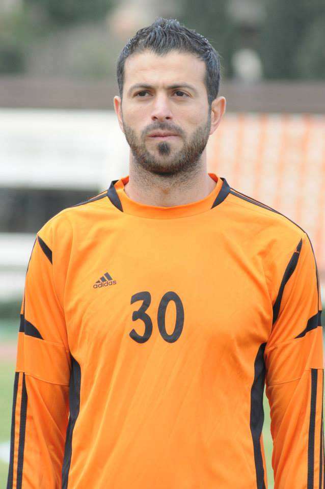 هاني النوارة لاعب الوحدة السوري