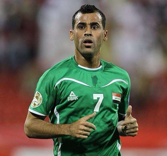 عماد محمد مع المنتخب الوطني