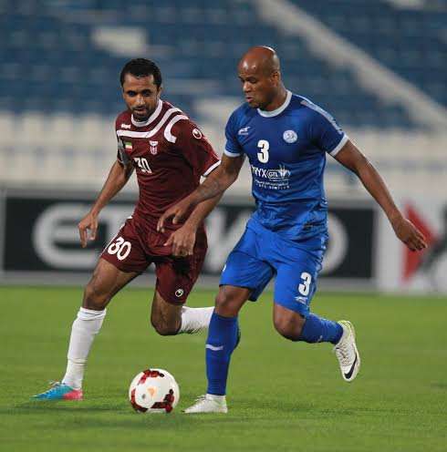 العجمي خلال مباراة الخريطيات