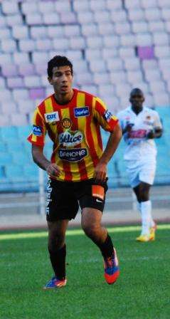 هيثم الجويني الذي سجل هدف الانتصار للترجي 