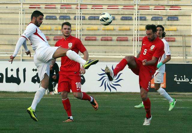  من اللقاء التاريخي بين الأردن وانجلترا  - تصوير: أحمد الامين