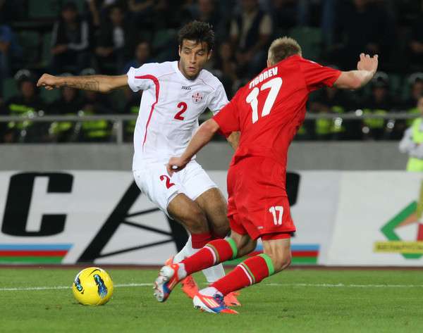 لقطة ارشيفية للمنتخب الجورجي