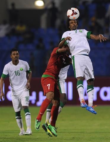جانب من مباراة السعودية واندونيسيا