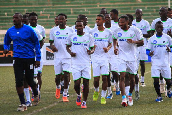 لقطة من تدريبات الهلال الإعدادية للملعب المالي