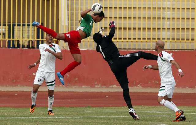 جانب من لقاء الوحدات والمنشية اليوم